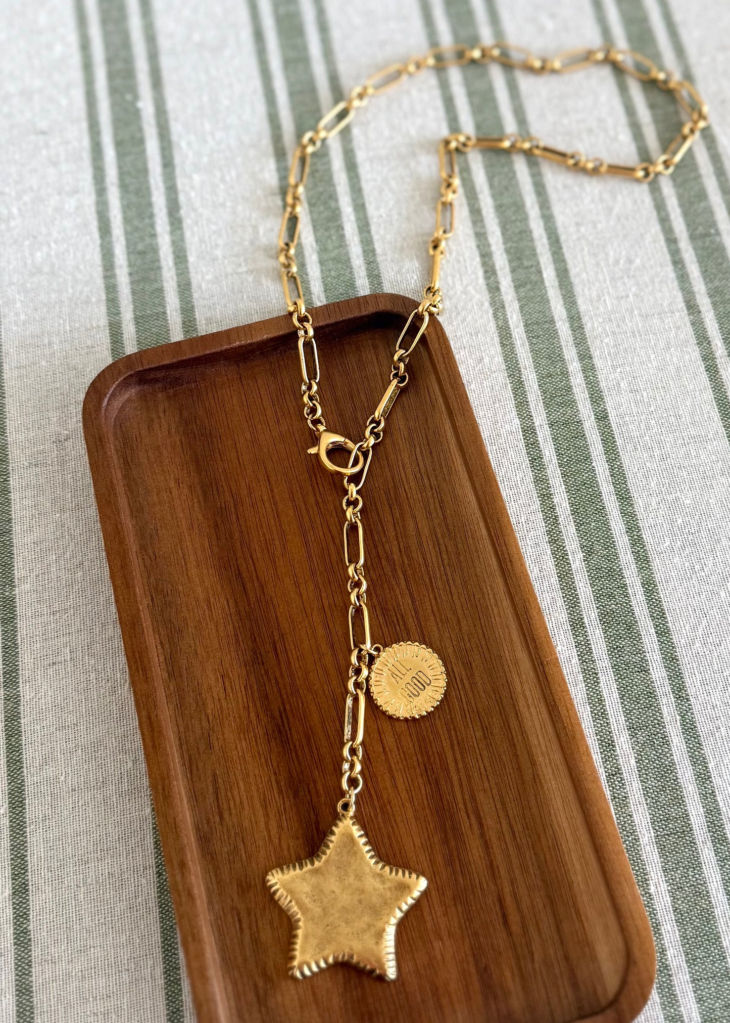 All Good Lariat Necklace