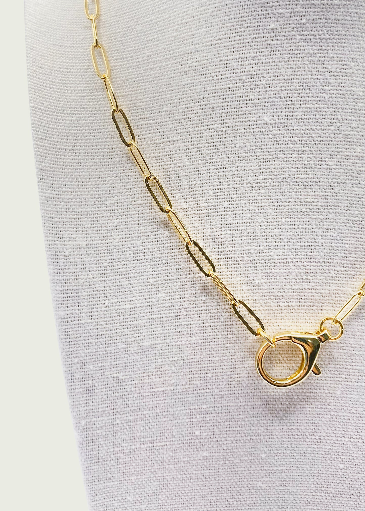 Paperclip Charm Necklace