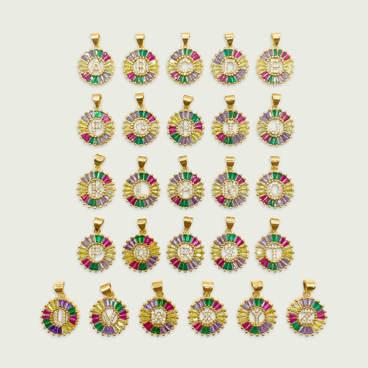 Colorful Initial Charm