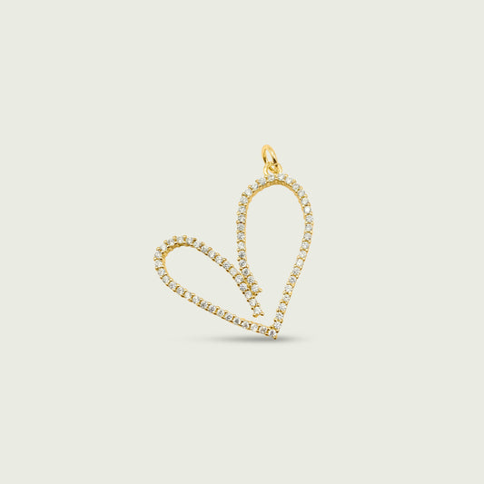 Girly Heart Charm