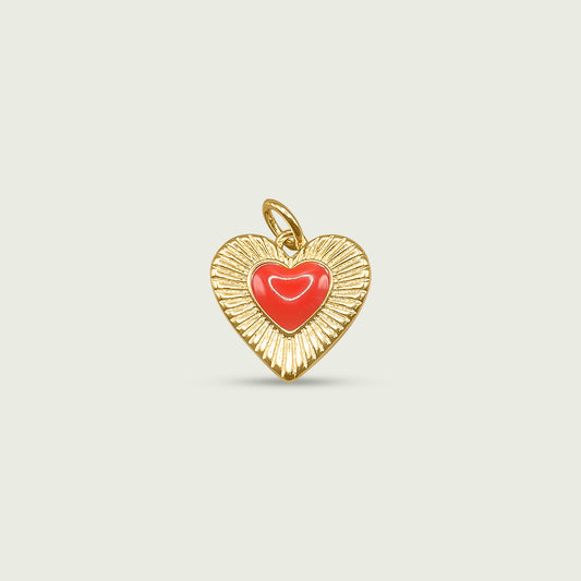 Layered Heart Charm