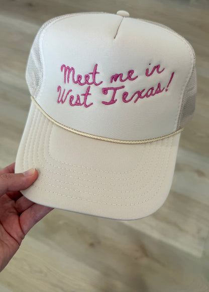 Meet me in West Texas Trucker Hat