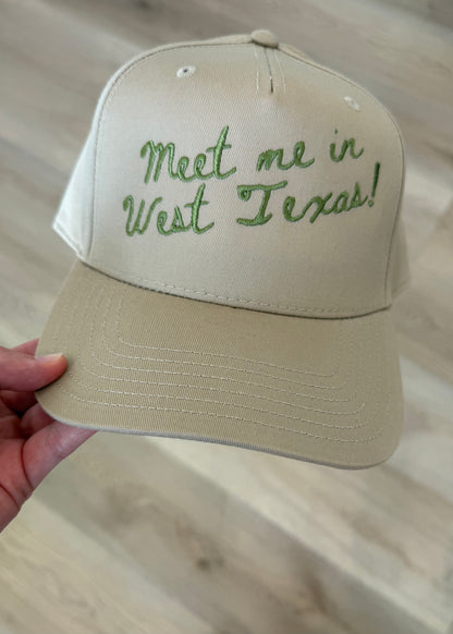 Meet me in West Texas Trucker Hat